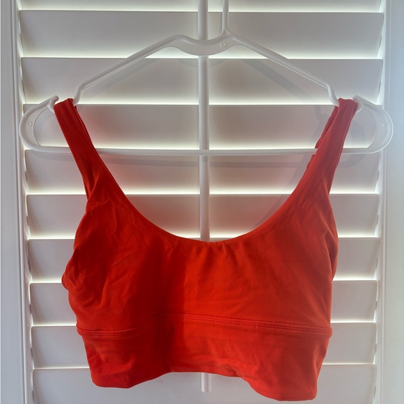 bright orange lululemon align bra - Picture 2 of 4